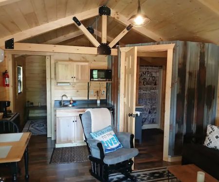 The Bridgewalk Riverside Cabins