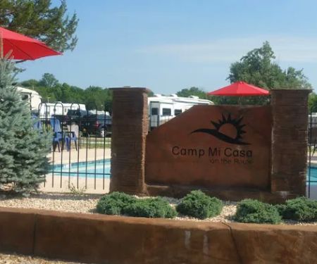 Camp Mi Casa on the Route