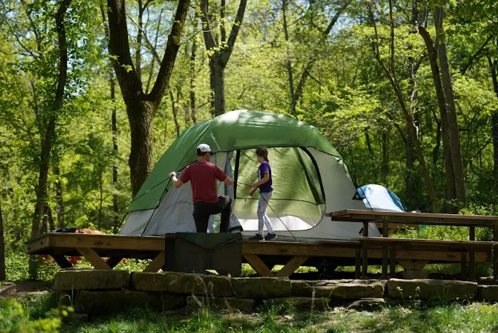 Coler Mountain Bike Preserve Campground 9