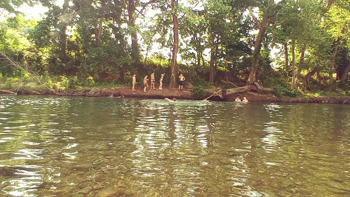 Baron Fork Creek Boy Scout Hole 4