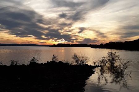 Wister Lake Primitive Camping Spot