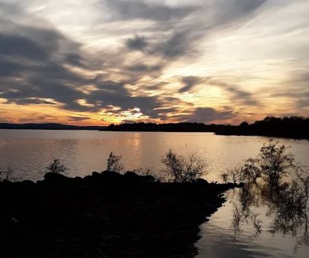 Wister Lake Primitive Camping Spot