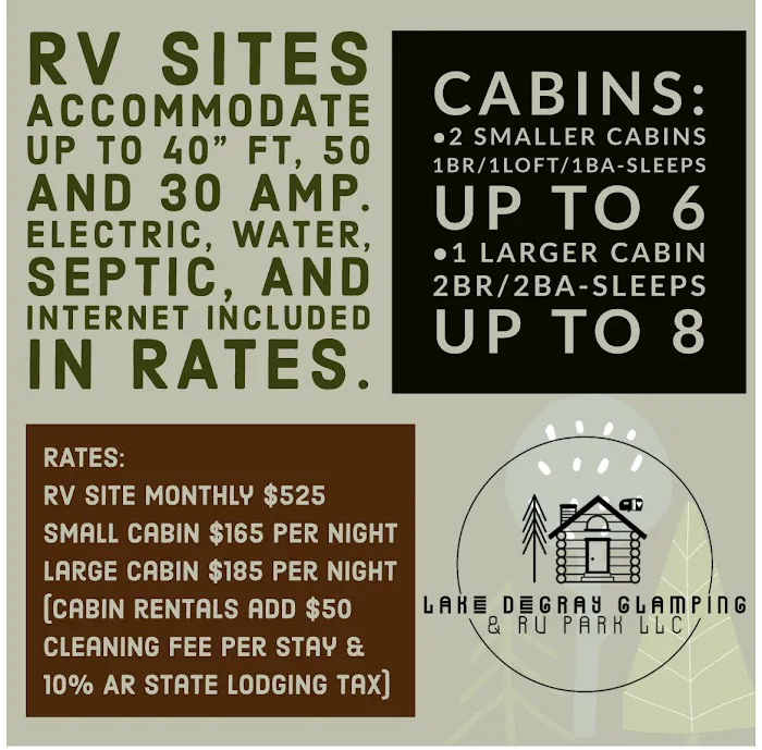 Lake DeGray Glamping and RV Park LLC 7