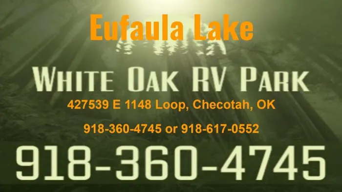 White Oak RV Park, Lake Eufaula 10