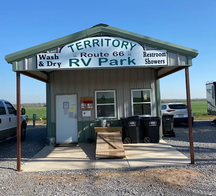 Territory Route 66 RV Park & Campgrounds, Take Exit 101, Hinton, Oklahoma 1