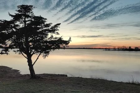 Sunset Cove Campground at Fort Cobb State Park