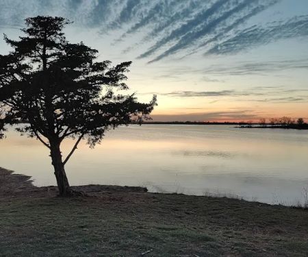 Sunset Cove Campground at Fort Cobb State Park