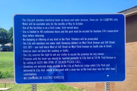 Medicine Lodge Park Camping