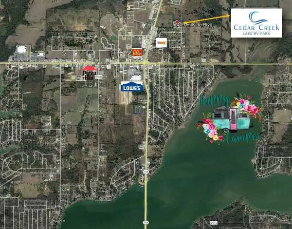 Cedar Creek Lake RV Park 6