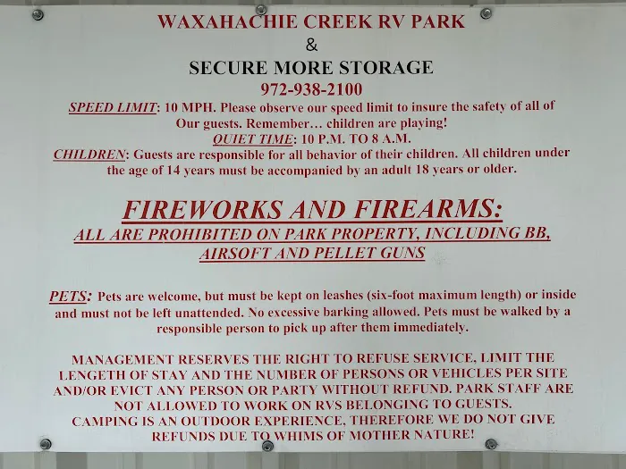 Waxahachie Creek RV Park 8
