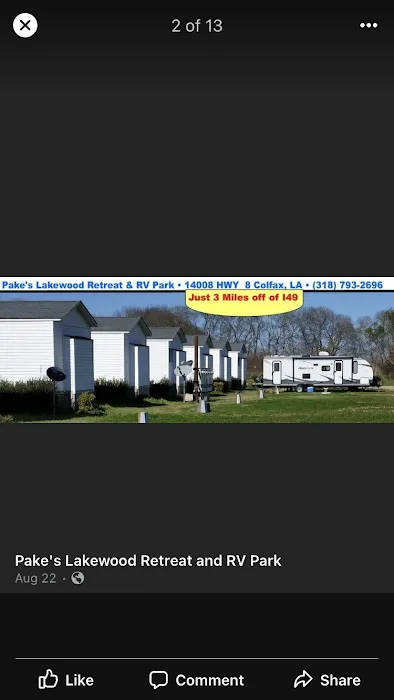 Pake's RV Hookups & Monthly Cabin Rentals 2