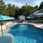 Pine Lake clothing optional RV camping