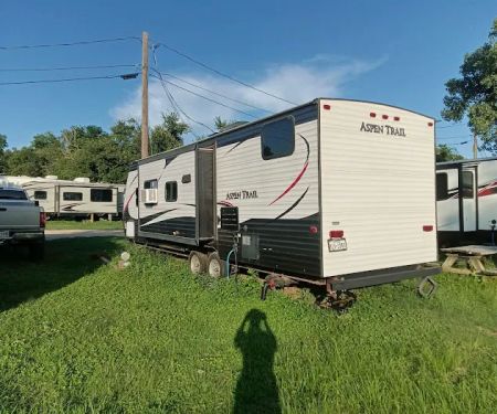 Rockdale RV Park Rear Entrance