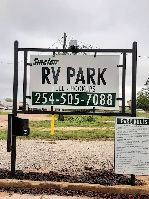 Sinclair RV Park Gustine Texas 3