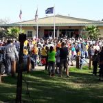 Riverside park camping grounds