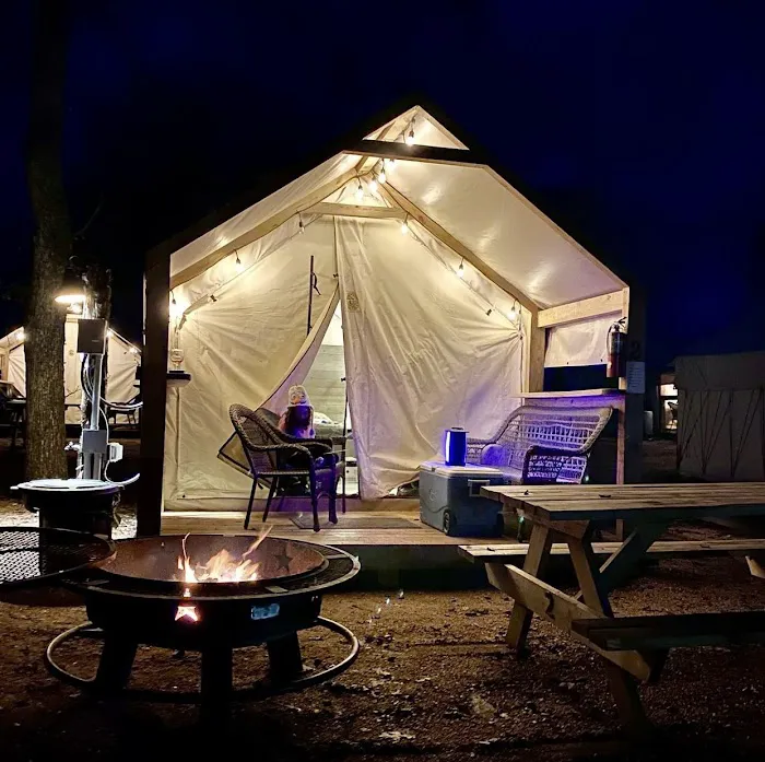 Son's Blue River Camp 2