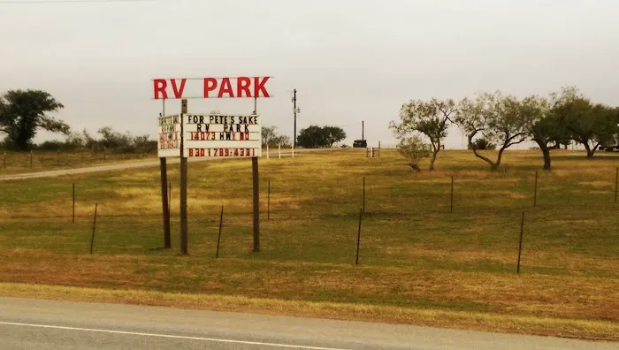 For Pete's Sake R V Park 2