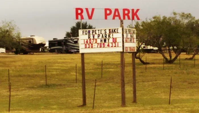 For Pete's Sake R V Park 5
