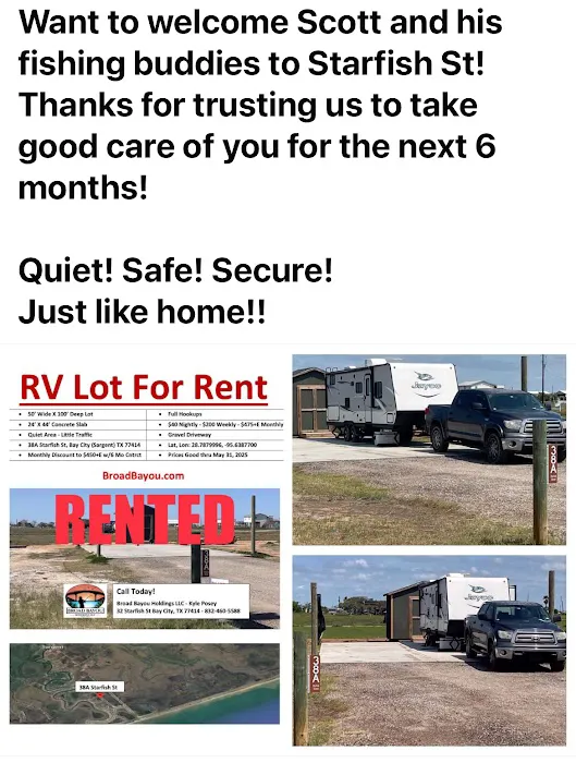 Broad Bayou RV Rental Lots 38A, 38B, and 38C 5