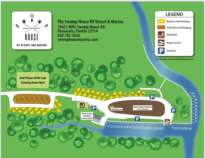 Swamp House RV Park & Marina 8