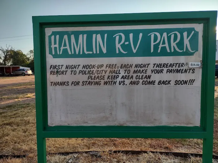 Hamlin RV Park 1