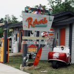 Retroville RV Park 60s Drive-In Movie Themed Waterfront RV Park