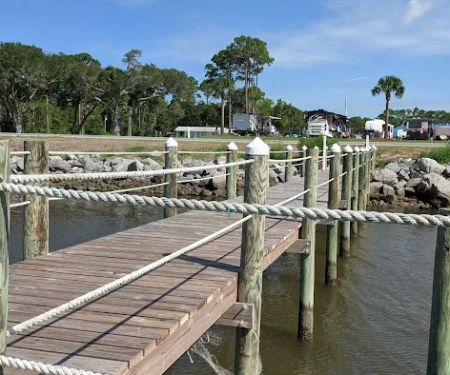 Coastline RV Resort & Campground Dock