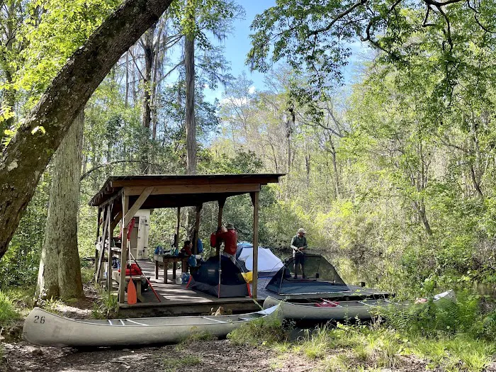 Canal run campsite 1