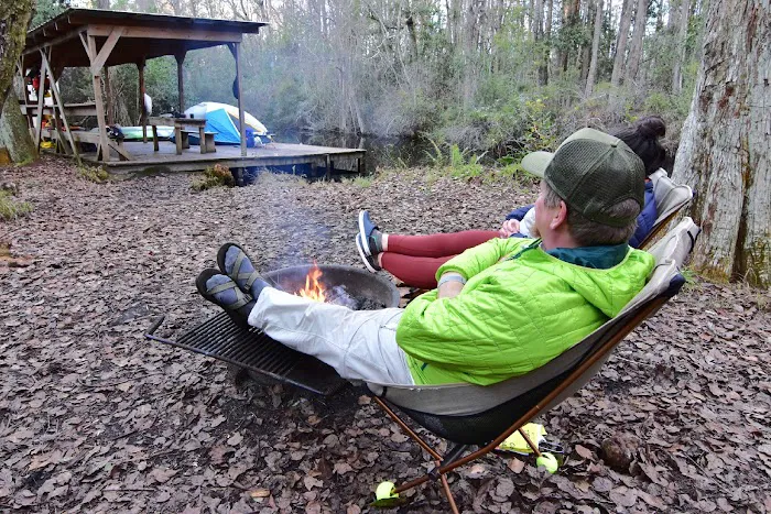 Canal run campsite 8