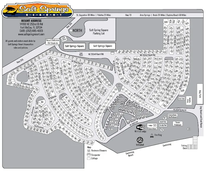 Lake Kerr Rentals at Salt Springs Resort 4