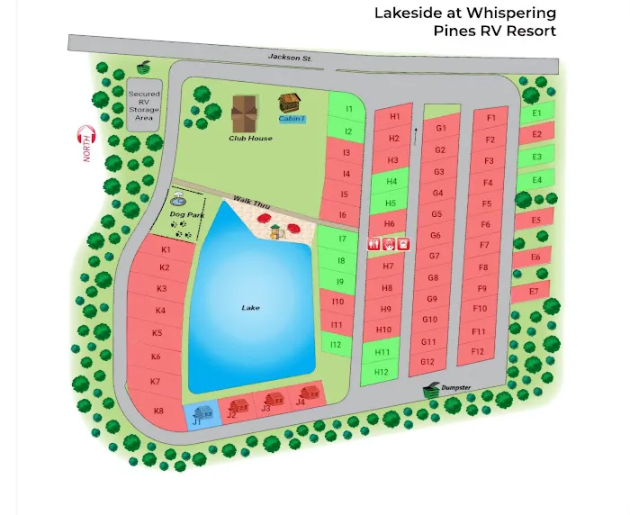 Lakeside at Whispering Pines RV Resort 9