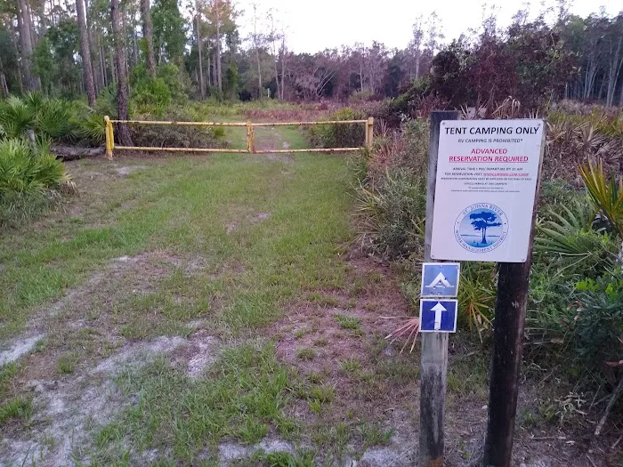 Lake George Barrs Hammock Campsite of St Johns River WMD 9
