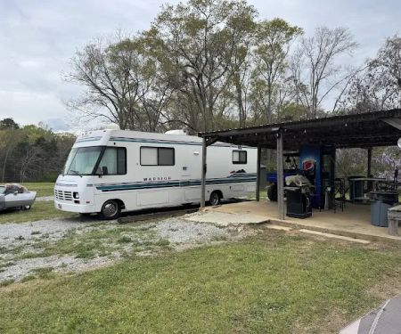 Back Yard Camping Near The Lake