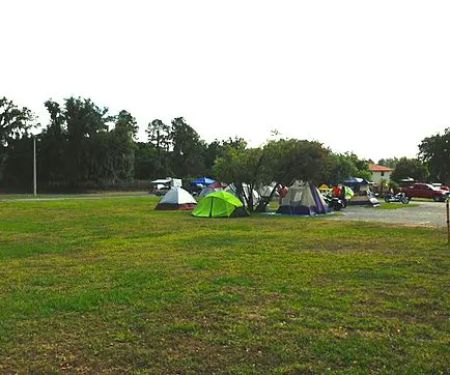 Bikers Sleep For Cheap
