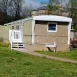 Suburban mobile home community