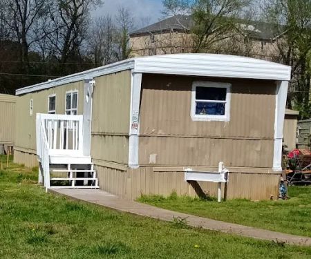 Suburban mobile home community