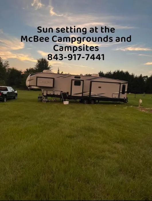 McBee Campground and Campsites 1