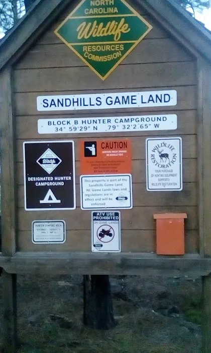 Sandhills campground b 2