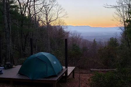 The High Land Camping Platform
