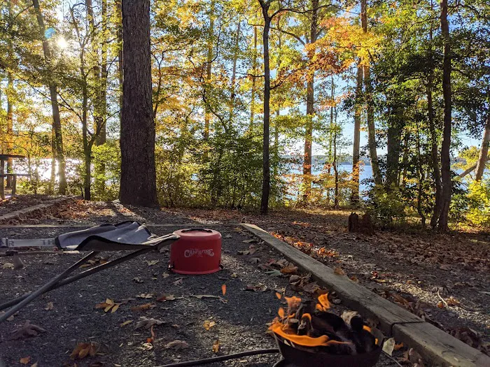 Badin Lake Campground 1