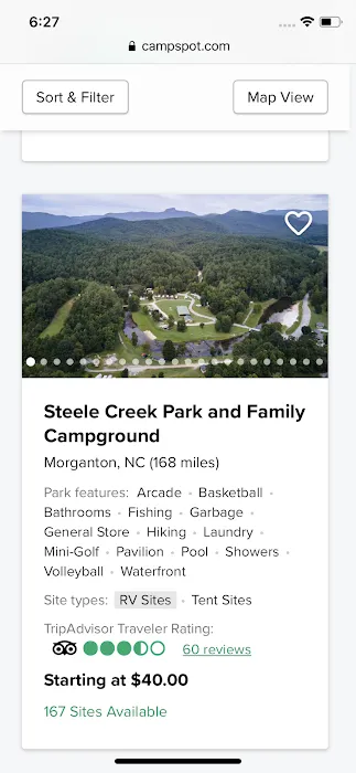 Steel Creek Park & Family Campground 3