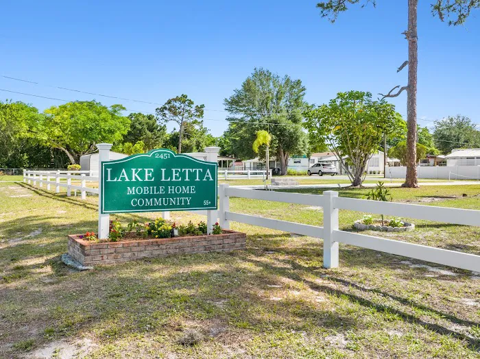 Lake Letta Mobile Home Community 1