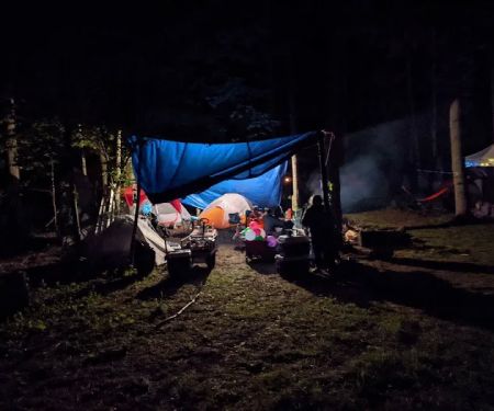 Tent City at Trail Days