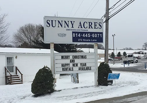 Sunny Acres Mobile Home Park 3