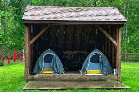 Stewart's Crossing Campground & Adirondack Shelters