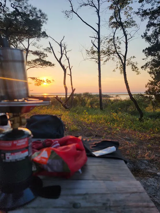 Back Country Camping-Tingles Island Campground 2