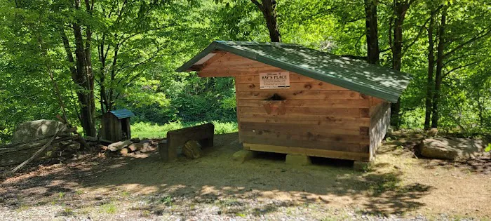 Adirondack shelter - Red Bank Valley Trail 1