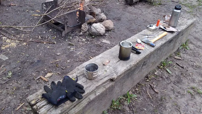 Lapham Peak Backpacking Campsite 4