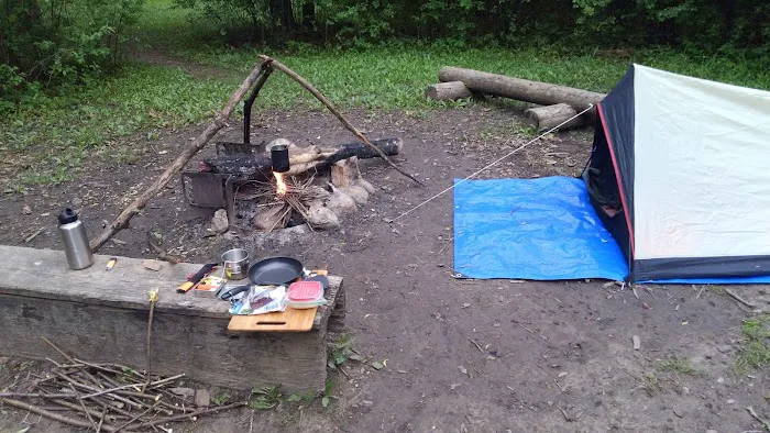 Lapham Peak Backpacking Campsite 5