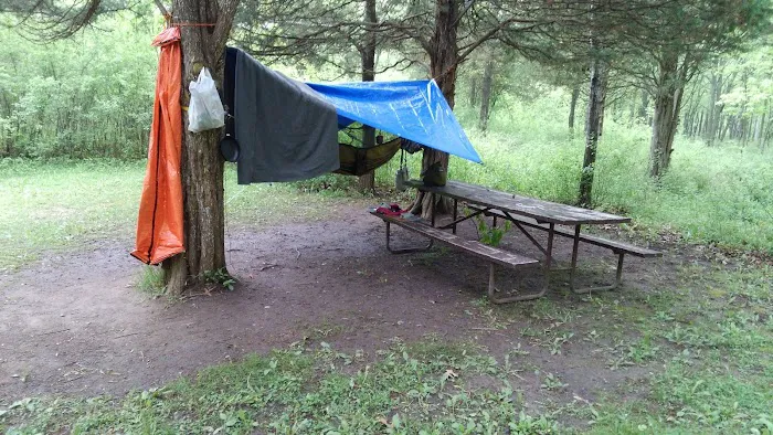 Lapham Peak Backpacking Campsite 8